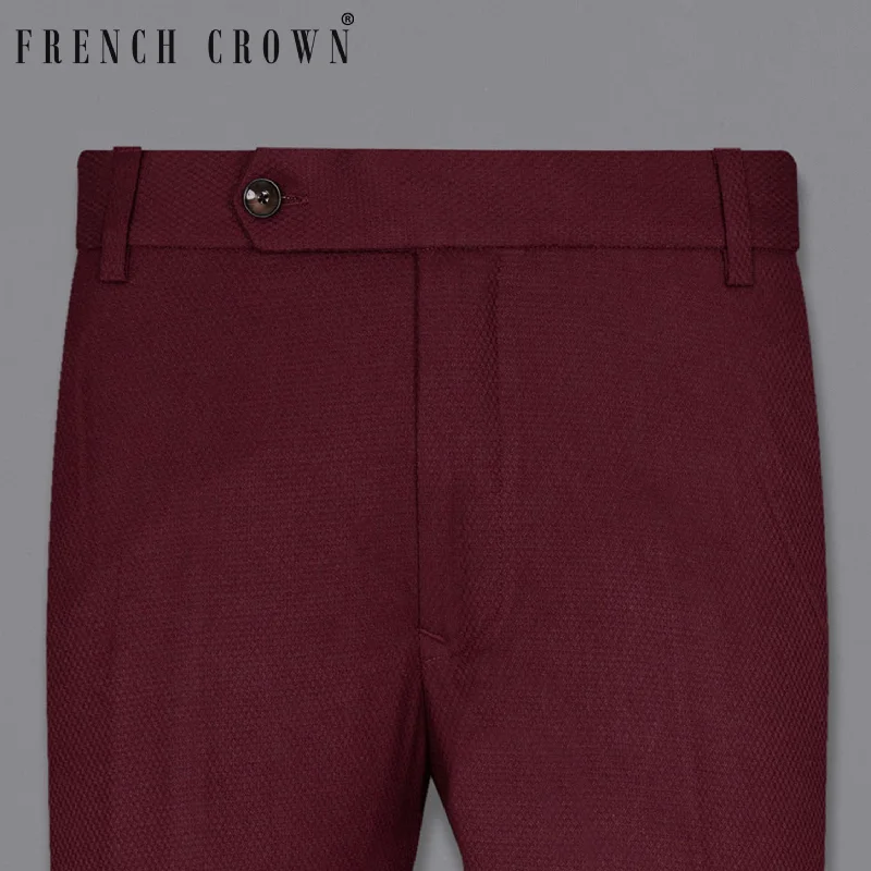 Cocoa Bean Wool Rich Pant