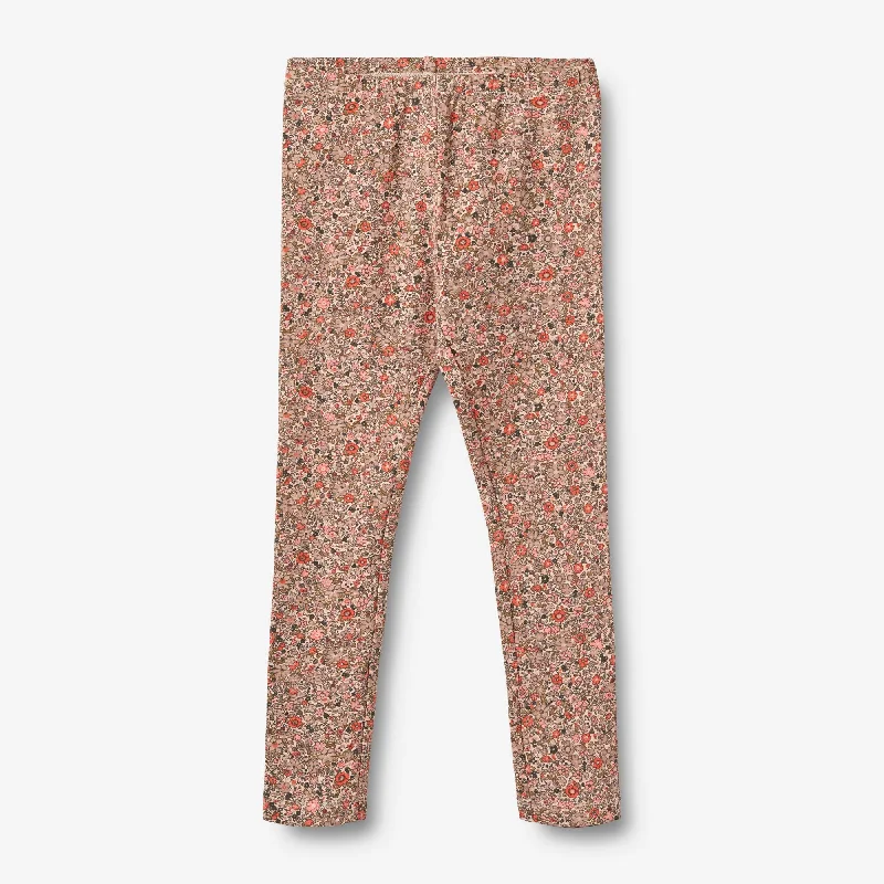 Leggings Jules - rose flower meadow