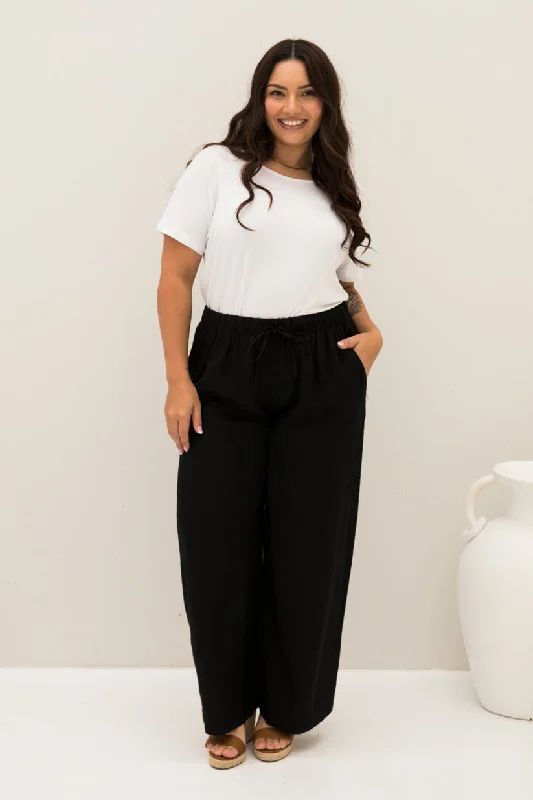 PQ Collection Samara Pant Black