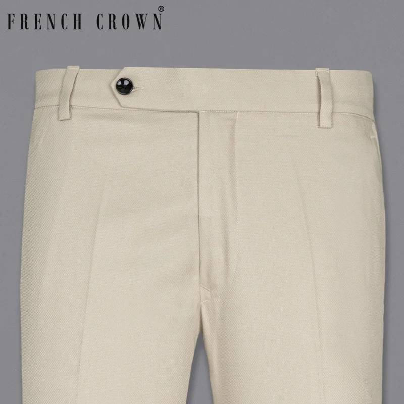 Sisal Cream Wool Rich Pant