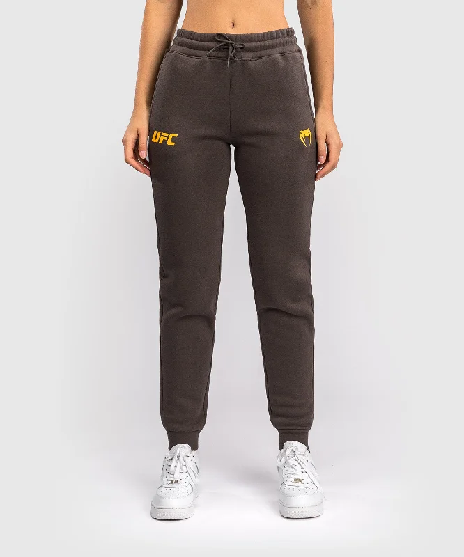 UFC Fusion by Venum Fight Week Women’s Cotton Pant - Solid Earthen Brown