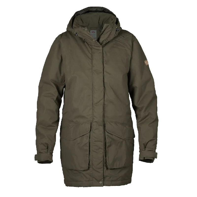 Fjallraven Womens Hogvilt Jacket Dark Olive