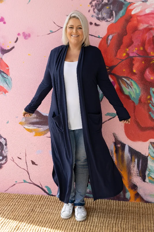 Jane Cardigan in Navy