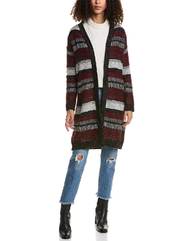 Jones New York Multi Stitch Lurex Cardigan