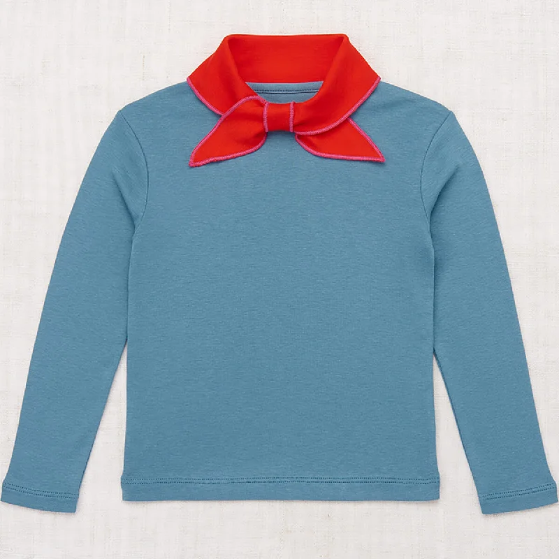 Scout Top in Blue Smoke by Misha & Puff - Last Ones In Stock - 5-6 Years