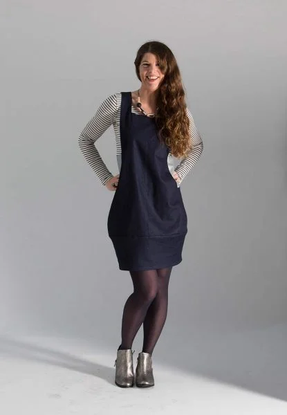 Sew Different Scoop Pinafore