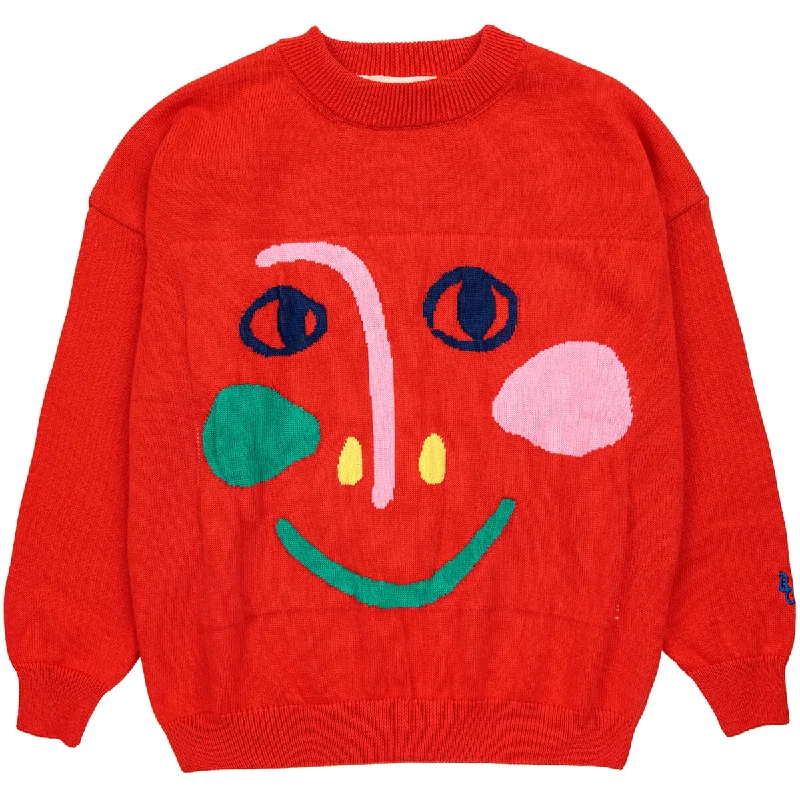 Smiling Mask Jumper by Bobo Choses