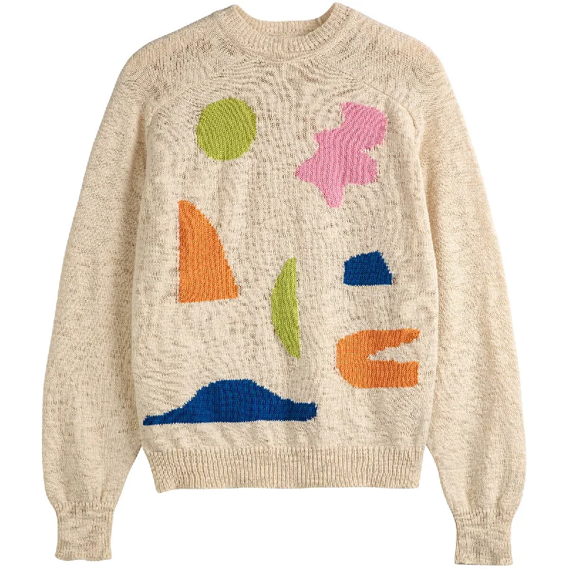 Summer Landscape Intarsia Jumper by Bobo Choses Womenswear