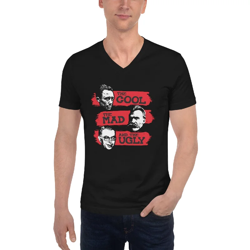 The Cool, the Mad and the Ugly - Unisex V-Neck T-Shirt