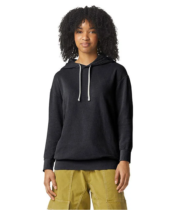 1467CC - Comfort Colors Unisex Lighweight Cotton Hooded Sweatshirt | Black