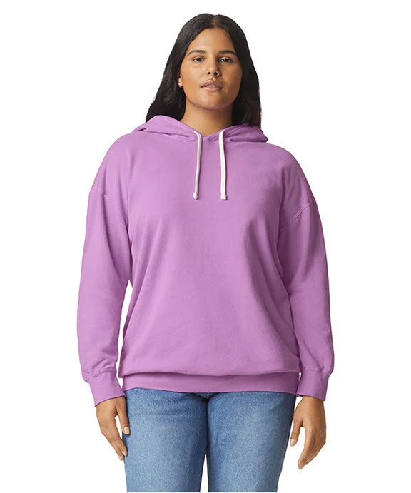 1467CC - Comfort Colors Unisex Lighweight Cotton Hooded Sweatshirt | Neon Violet