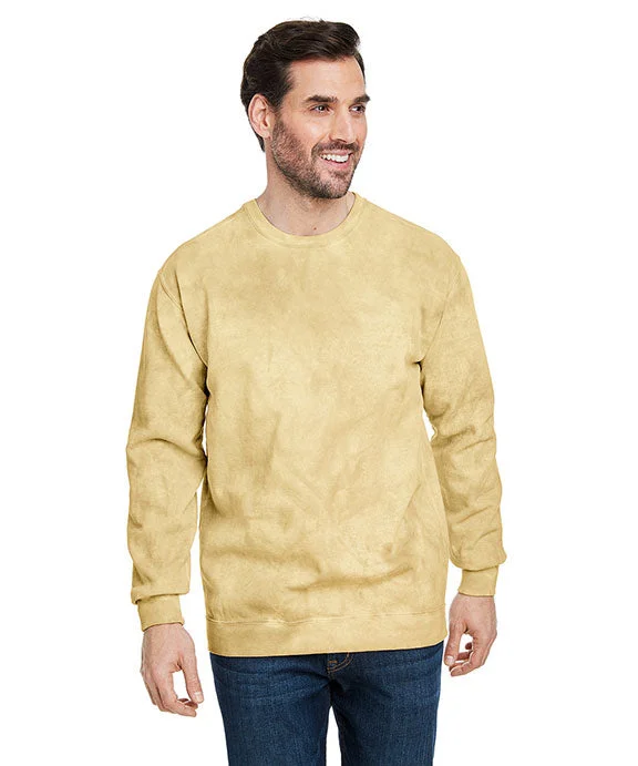 1545CC - Comfort Colors Adult Color Blast Crewneck Sweatshirt | Citrine