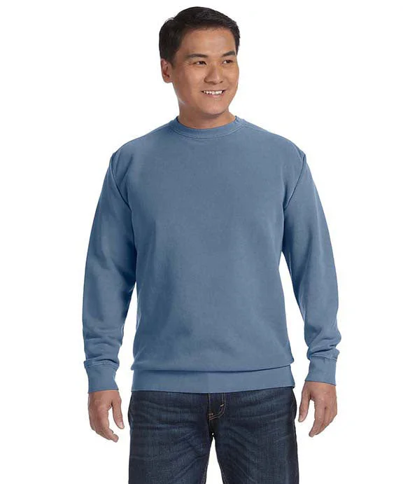 1566 - Comfort Colors Adult Crewneck Sweatshirt | Blue Jean