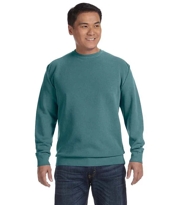 1566 - Comfort Colors Adult Crewneck Sweatshirt | Blue Spruce