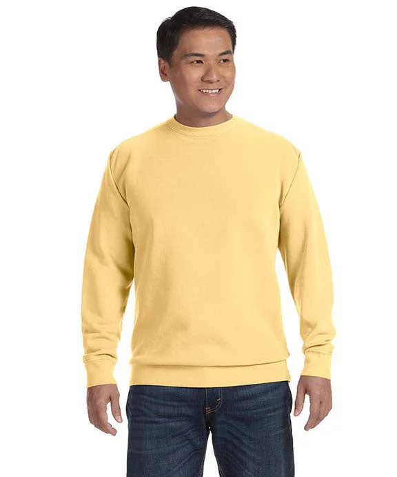 1566 - Comfort Colors Adult Crewneck Sweatshirt | Butter