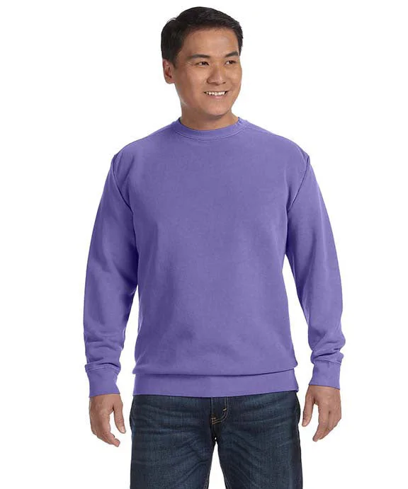 1566 - Comfort Colors Adult Crewneck Sweatshirt | Violet