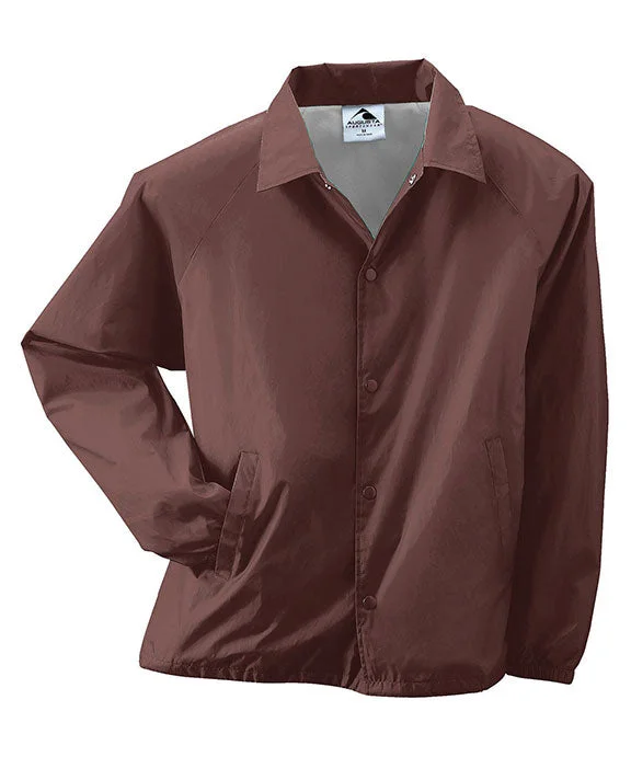 3100 - Augusta Sportswear Unisex Nylon Coach's Jacket | Brown