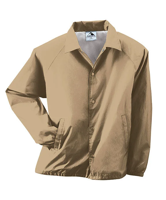 3100 - Augusta Sportswear Unisex Nylon Coach's Jacket | Khaki