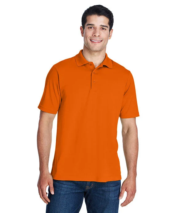 88181 - Core 365 Mens Origin Performance Piqué Polo Shirt | Campus Orange