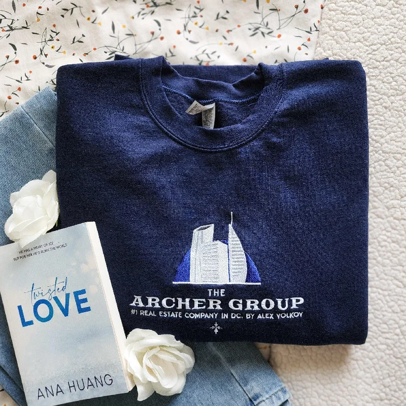 Archer Group by Alex Volkov Embroidered Sweatshirt