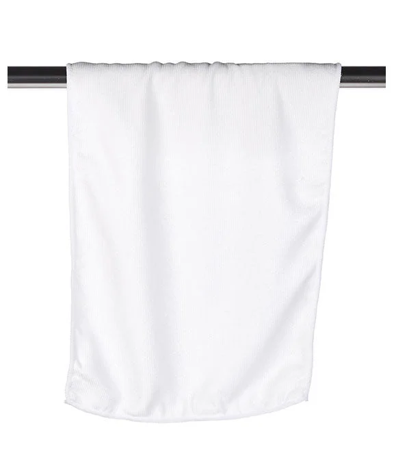 C1118L - Carmel Towel Company Microfiber Rally Towel | White