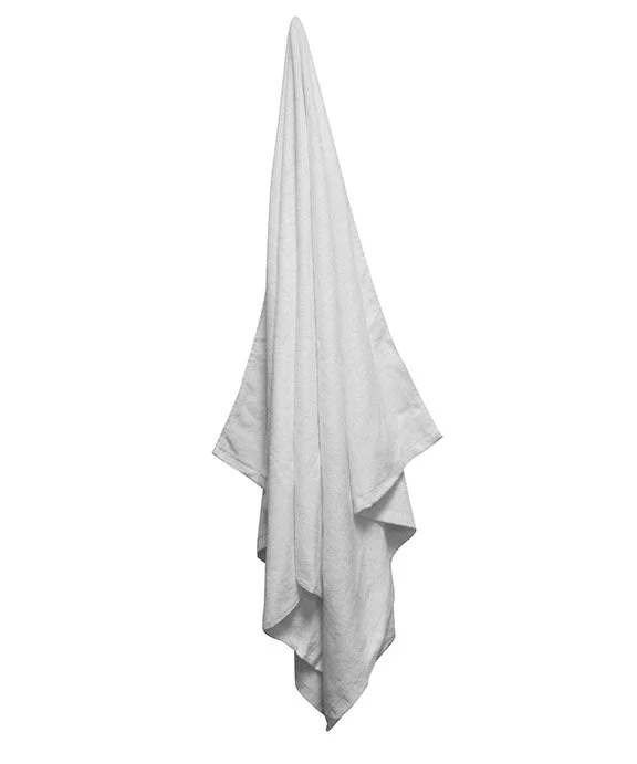 C3560 - Carmel Towel Company Velour Beach Towel | White