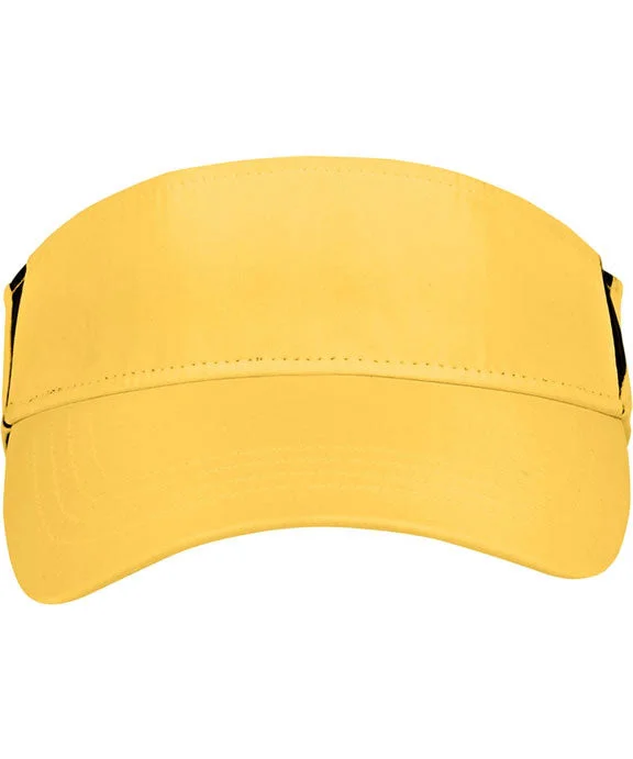 CE002 - Core 365 Adult Drive Performance Visor | Campus Gold/Carbon