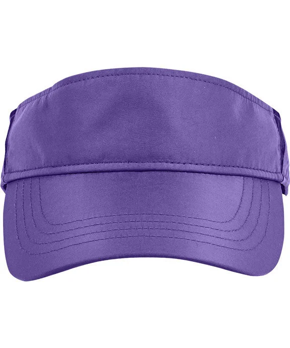 CE002 - Core 365 Adult Drive Performance Visor | Campus Purple/Carbon