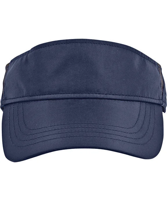 CE002 - Core 365 Adult Drive Performance Visor | Classic Navy/Carbon