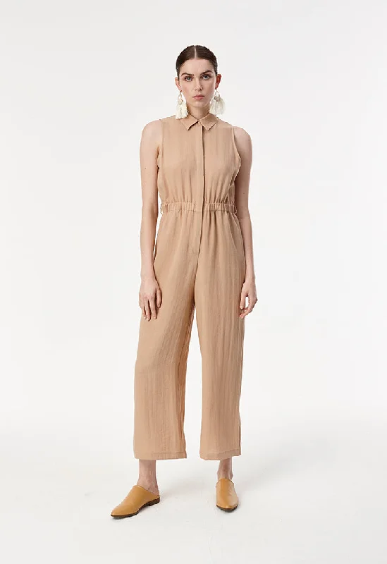 Gathered Jumpsuit