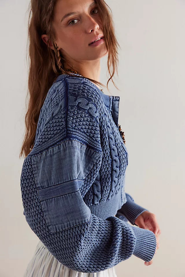 Indigo Heritage Cardi