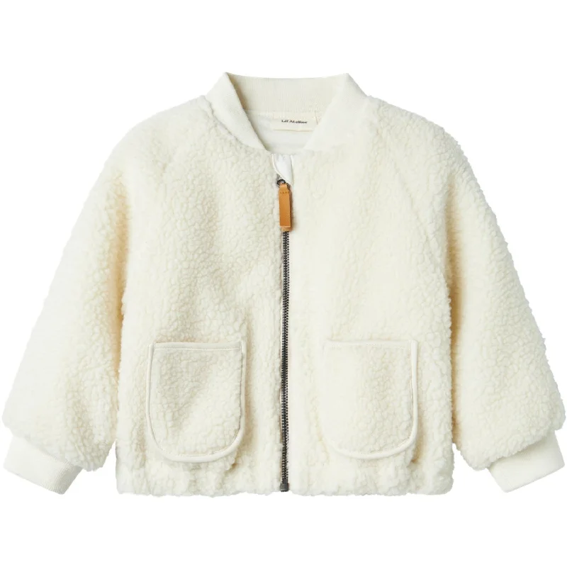 Lil'Atelier Coconut Milk Bee Lajo Bomber Jacket