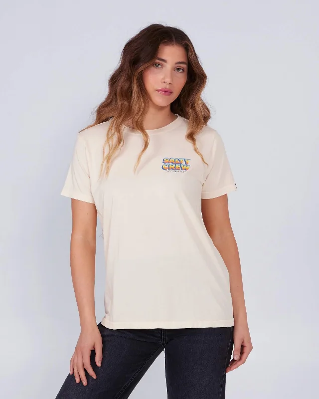 Summertime Boyfriend S/S Tee - Bone