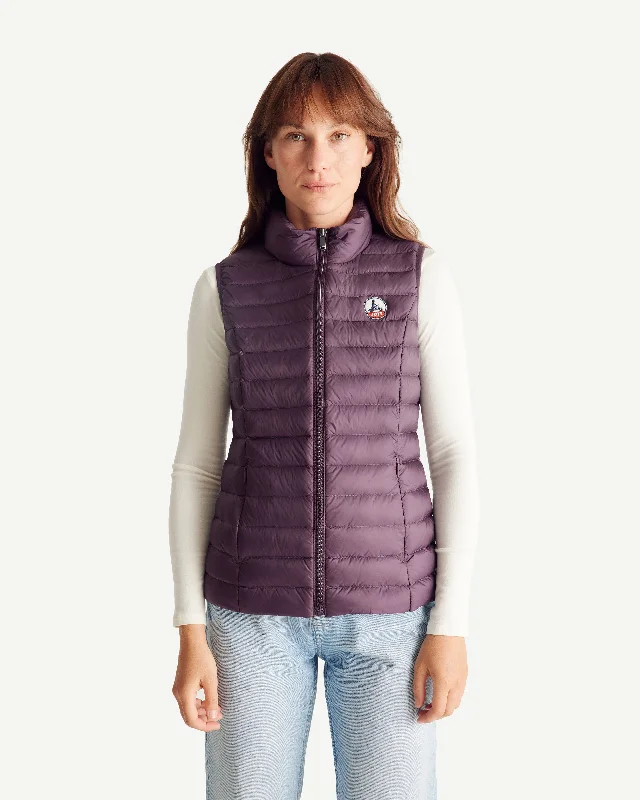 Fig Seda lightweight sleeveless puffer jacket