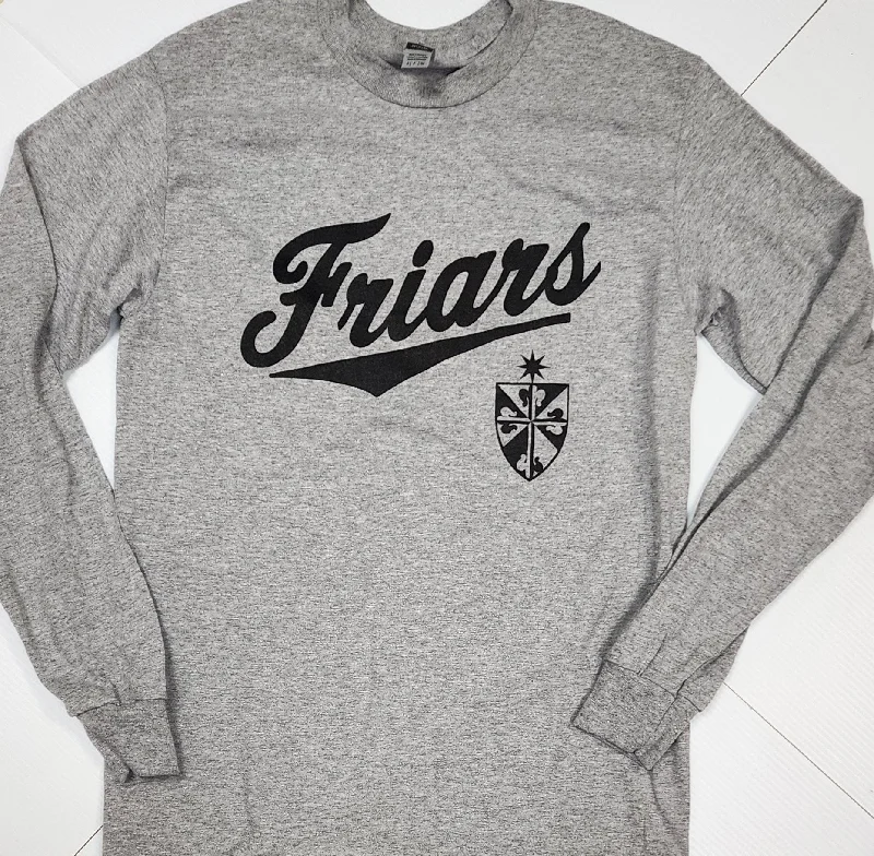 Gray Friars Swoosh Tail  Long Sleeve Tshirt