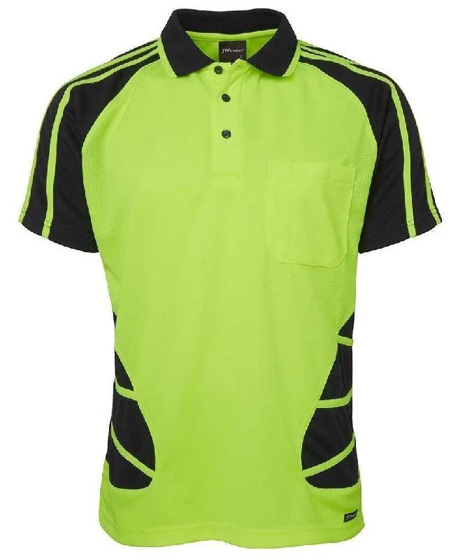 JB'S Hi-Vis Short Sleeve Spider Polo 6HSP