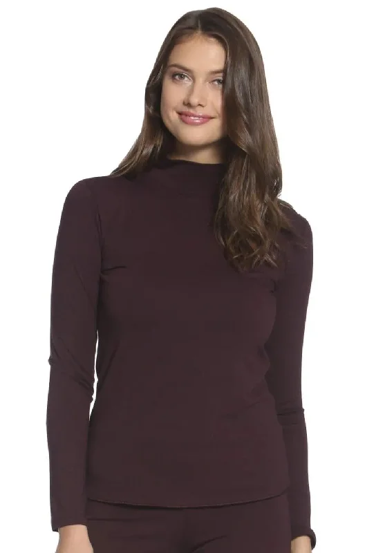 Long Sleeve Mock Neck Tee - Sales Rack