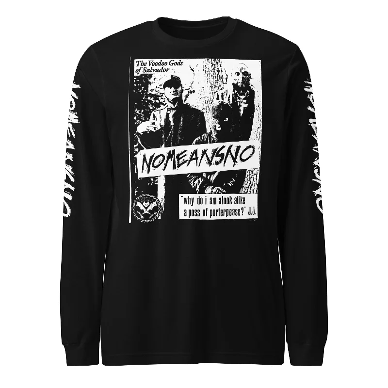 Nomeansno "Voodoo Gods" Black Unisex Long Sleeve Tee