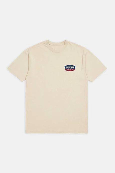 REGAL S/S STT - Cream/Navy