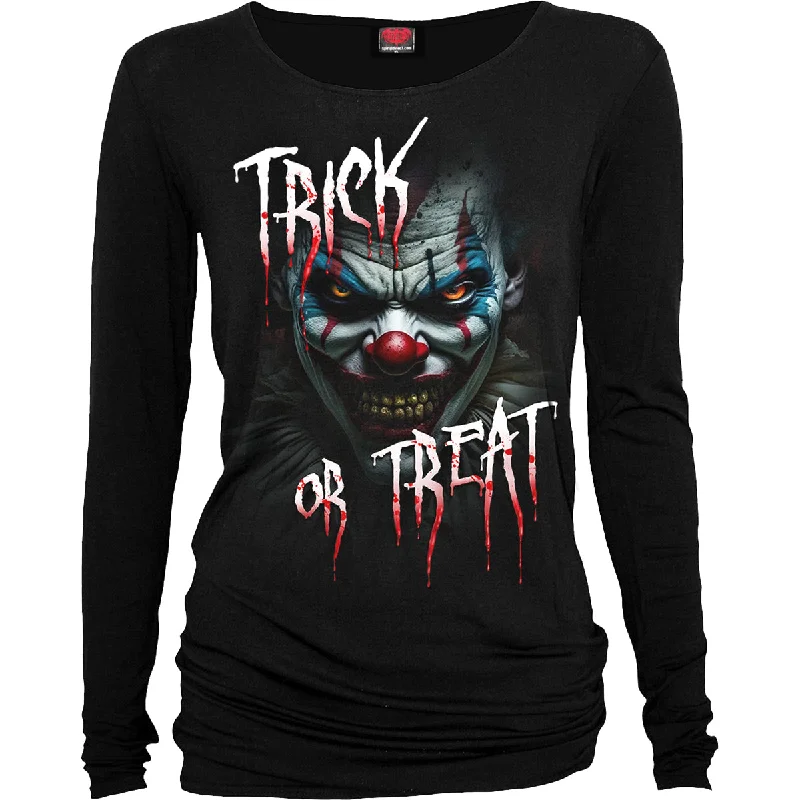 TRICK OR TREAT - Baggy Top Black