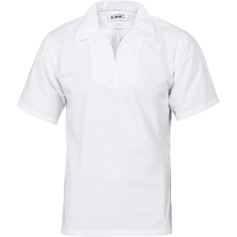 Dnc Workwear V-neck Food Industry Short Sleeve Jerkin - 1311